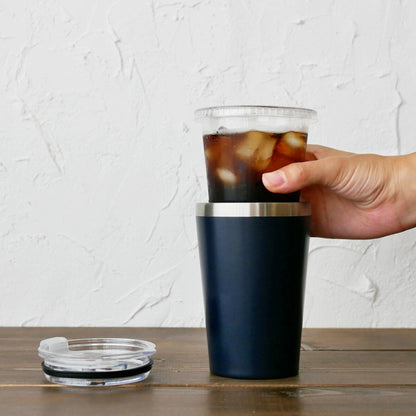 AMIi HOME カップインタンブラー(NV)&タオル