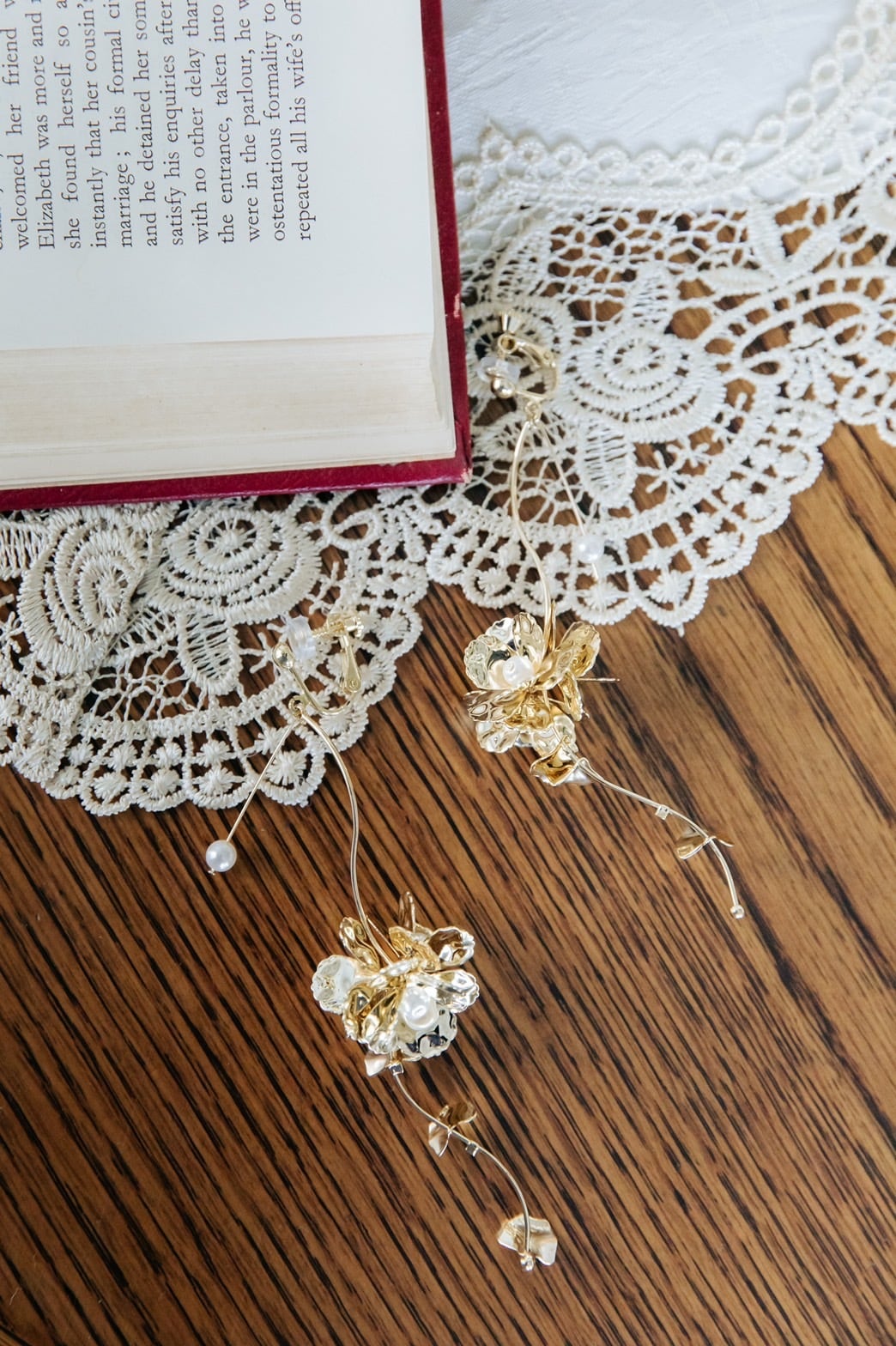 cocone ウェディング ブライダルアクセサリー イヤリング [ AM-174 ]【結婚式 ピアス イヤリング】