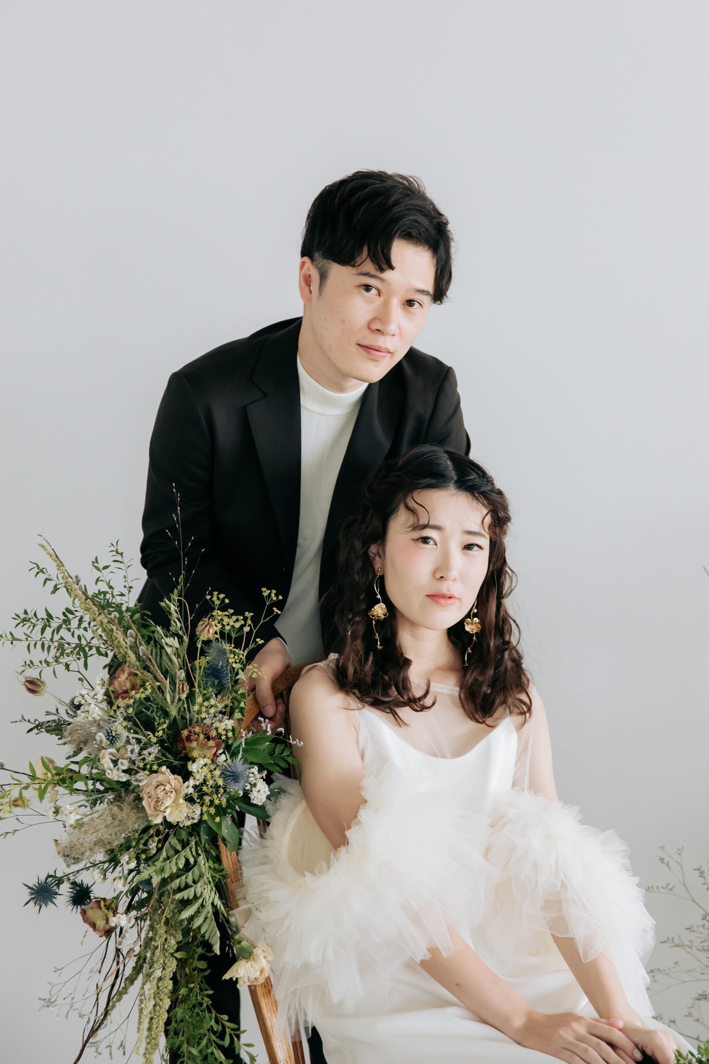 cocone ウェディング ブライダルアクセサリー イヤリング [ AM-174 ]【結婚式 ピアス イヤリング】