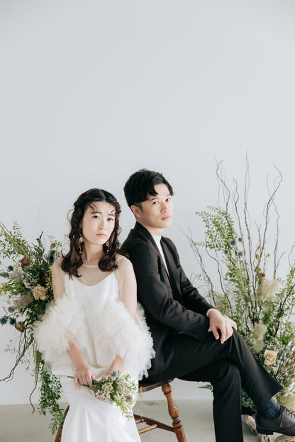 cocone ウェディング ブライダルアクセサリー イヤリング [ AM-174 ]【結婚式 ピアス イヤリング】