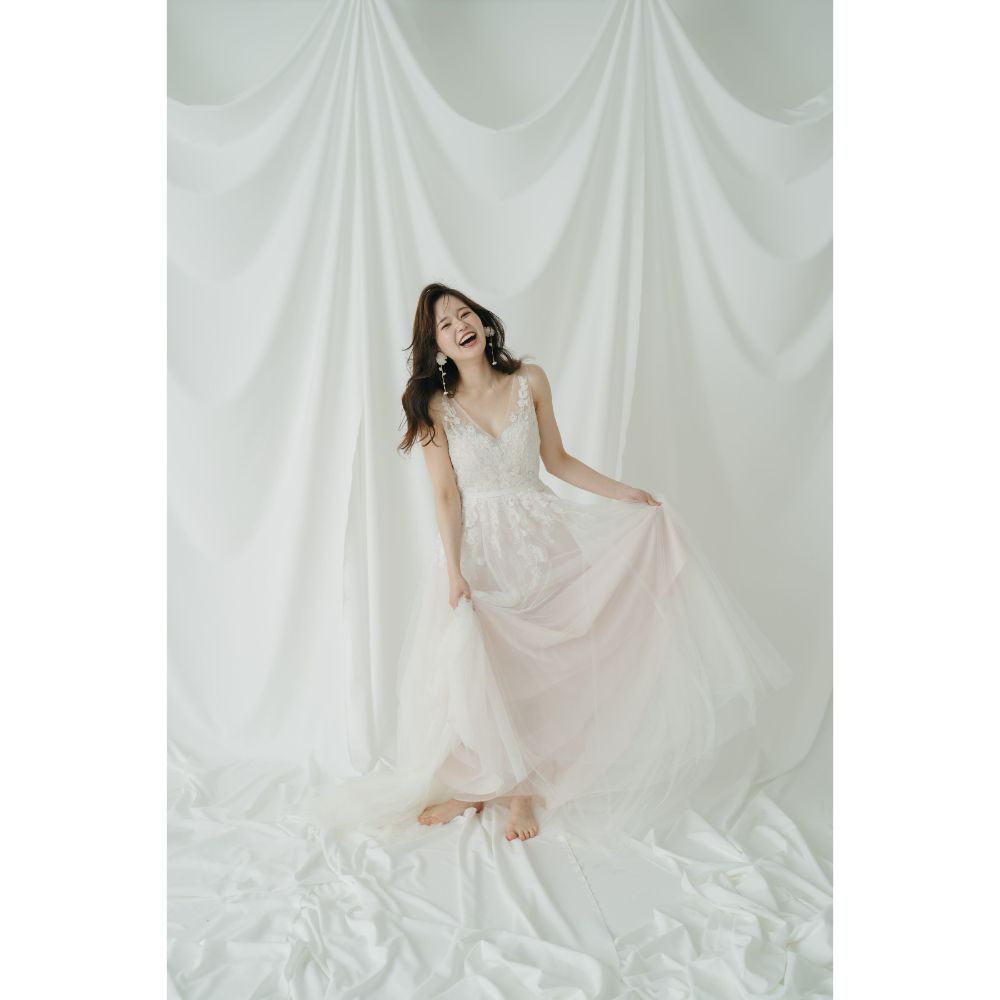 Amelie flower ブライダルアクセサリー ウェディングアクセサリーイヤリング [ AM-175 ]【結婚式 ピアス イヤリング】