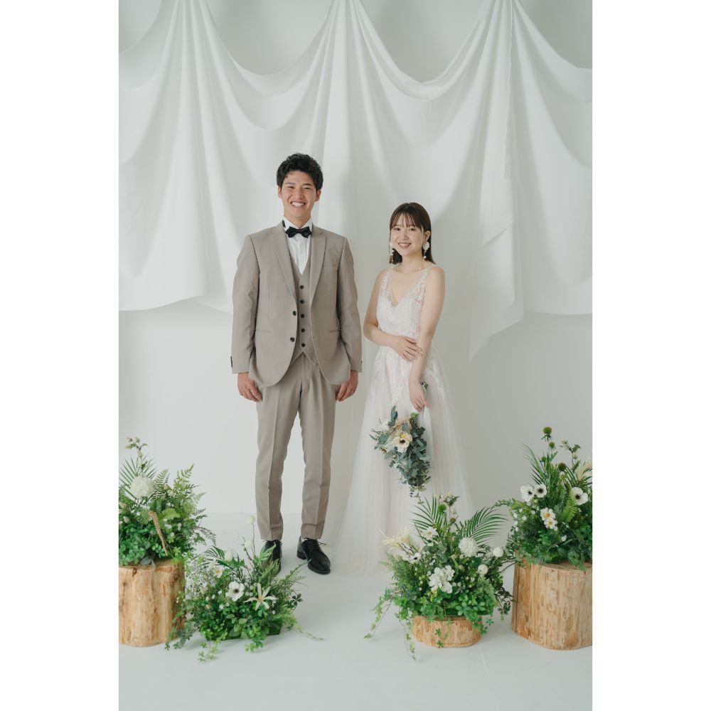 Amelie flower ブライダルアクセサリー ウェディングアクセサリーイヤリング [ AM-175 ]【結婚式 ピアス イヤリング】