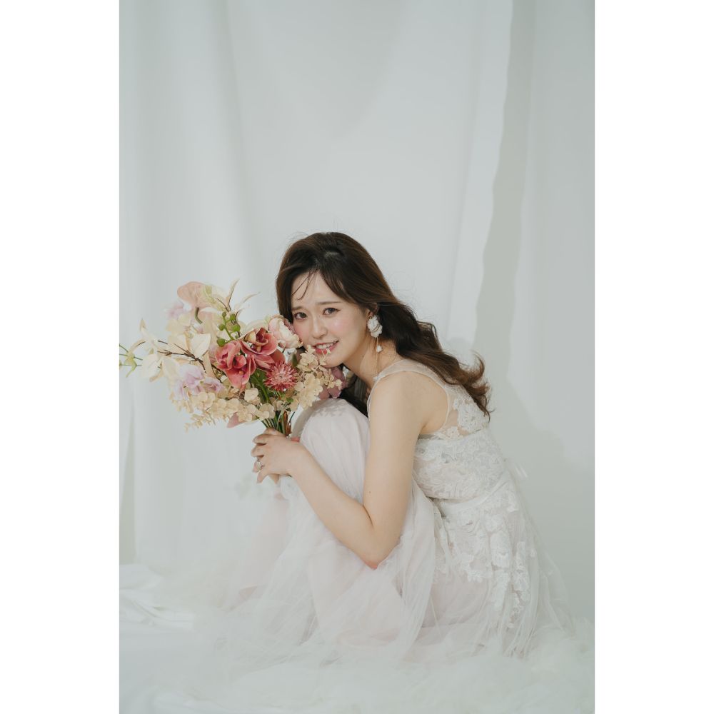 Amelie flower ブライダルアクセサリー ウェディングアクセサリーイヤリング [ AM-175 ]【結婚式 ピアス イヤリング】