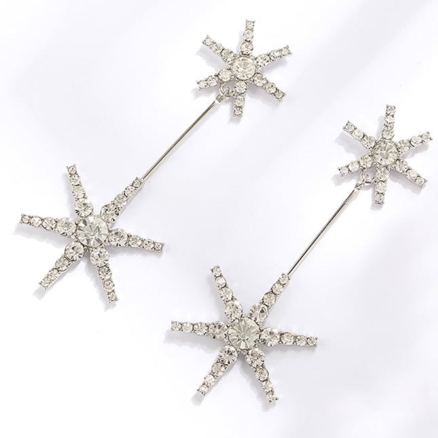 【ピアス・イヤリング】star pierce ウェディング ブライダルアクセサリー ピアス / イヤリング [ AM-37 ]【結婚式 ピアス イヤリング】