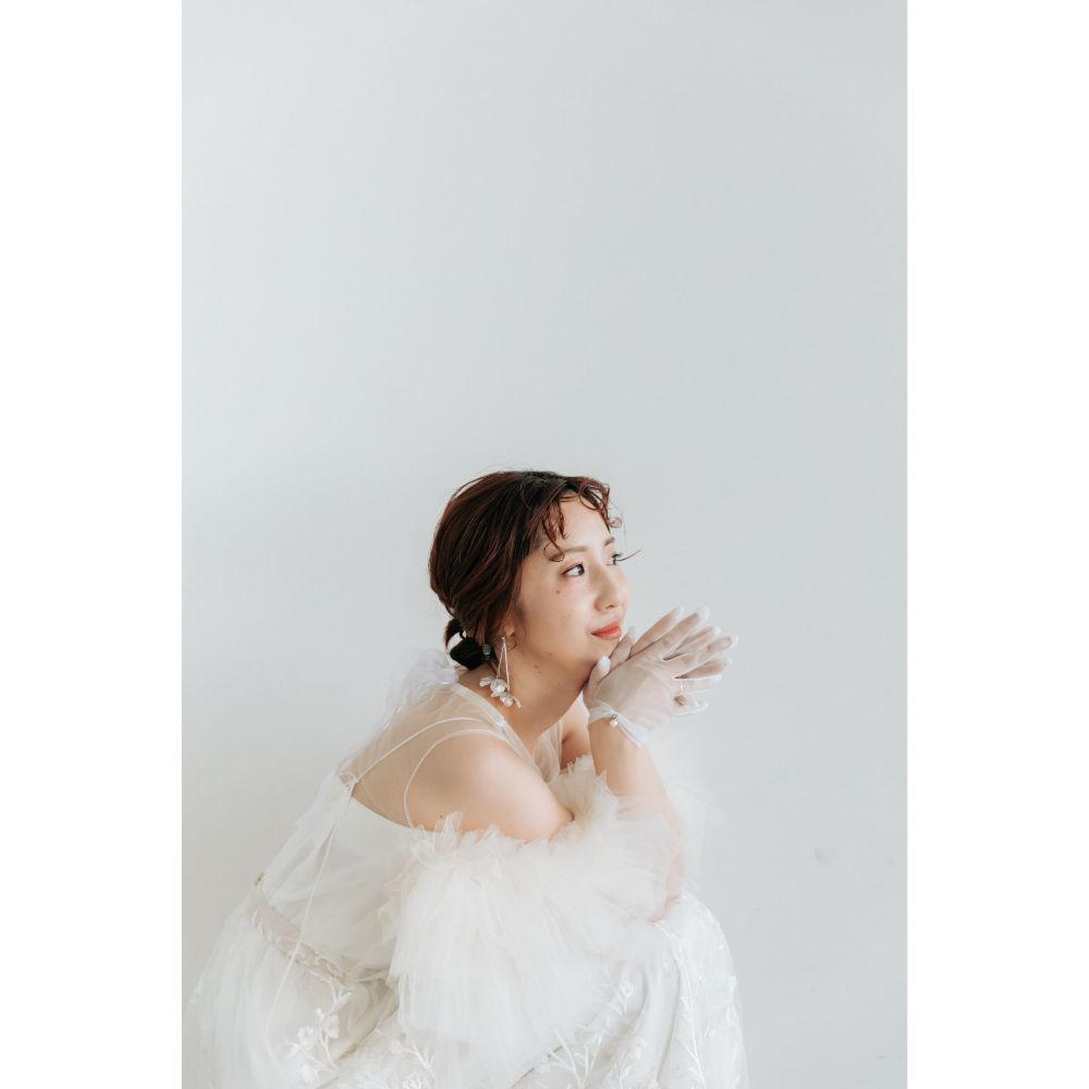 【ピアス・イヤリング】eleanor flower ウェディング ブライダルアクセサリー シルバー ピアス / イヤリング [ AM-70 ]【結婚式 ピアス イヤリング】