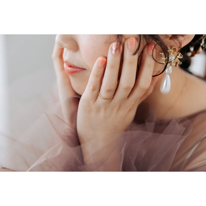 【ピアス・イヤリング】samantha flower ウエディングアクセサリー ピアス / イヤリング [ AM-71 ]【結婚式 ピアス イヤリング】