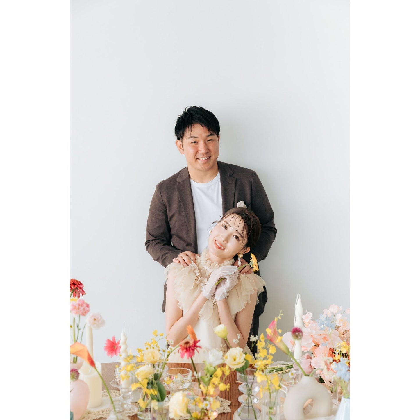 【ピアス・イヤリング】samantha flower ウエディングアクセサリー ピアス / イヤリング [ AM-71 ]【結婚式 ピアス イヤリング】