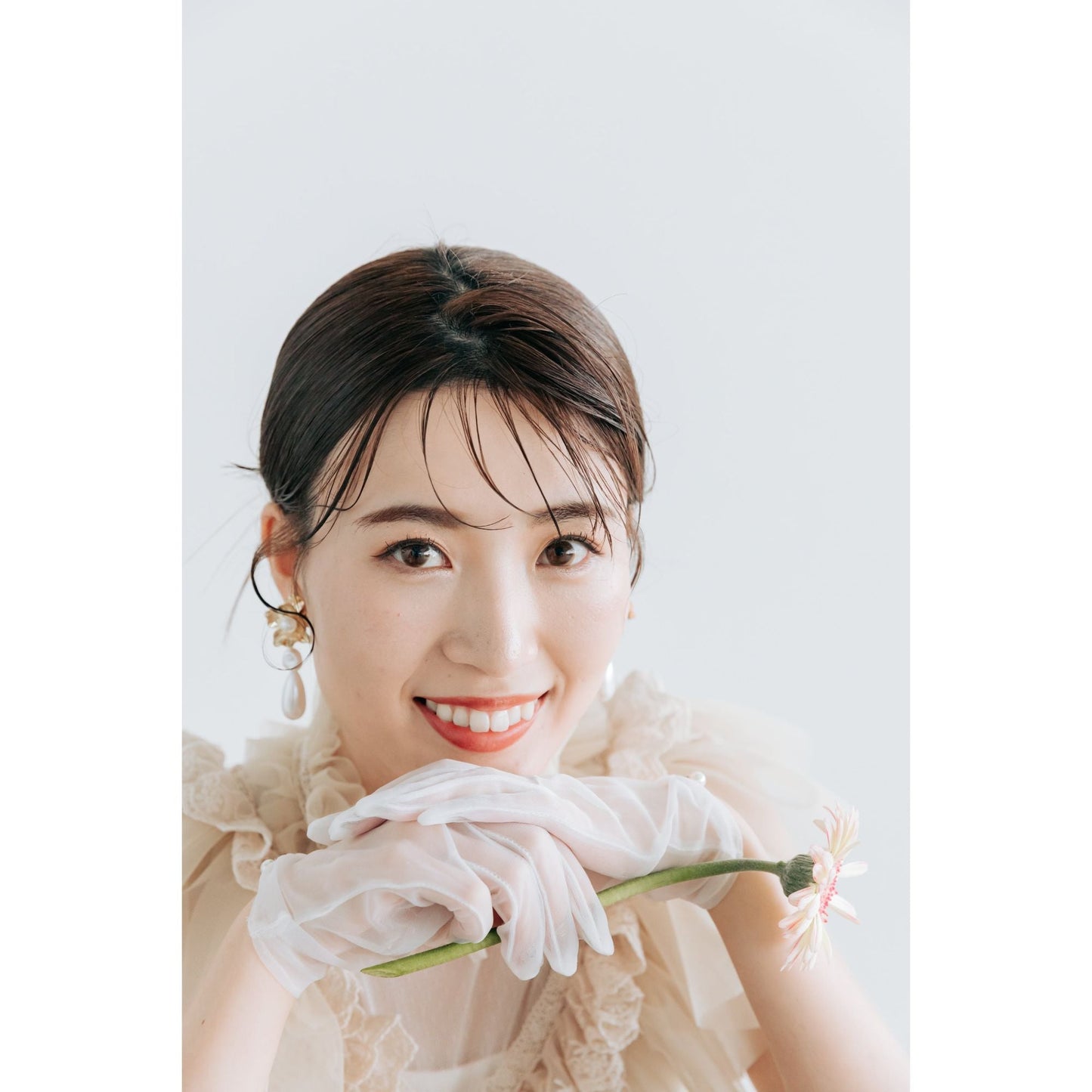 【ピアス・イヤリング】samantha flower ウエディングアクセサリー ピアス / イヤリング [ AM-71 ]【結婚式 ピアス イヤリング】