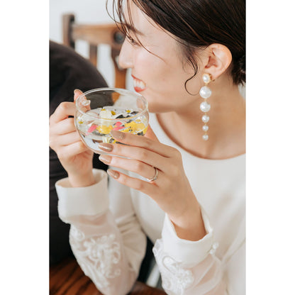 【ピアス・イヤリング】aubreu perl ウェディングアクセサリー ブライダル ピアス / イヤリング [ AM-73 ]【結婚式　ピアス　イヤリング】