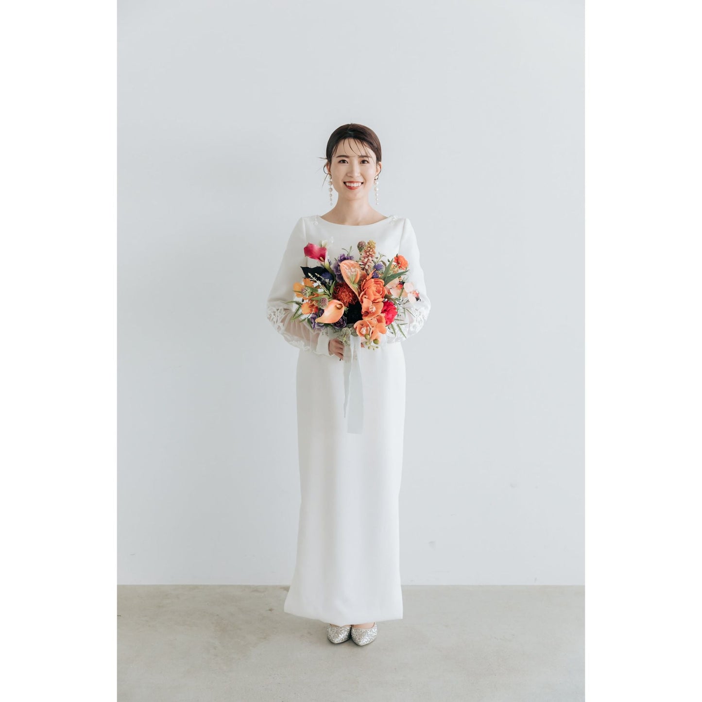 【ピアス・イヤリング】aubreu perl ウェディングアクセサリー ブライダル ピアス / イヤリング [ AM-73 ]【結婚式 ピアス イヤリング】