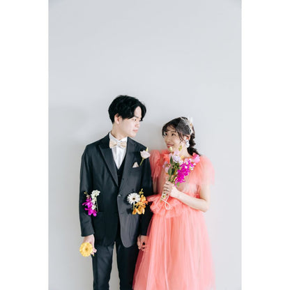 Addison flower ヘッドドレス ウェディング ブライダルアクセサリー [ AM-75 ]【結婚式 ヘアアクセサリー】