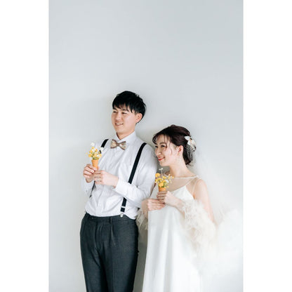 Addison flower ヘッドドレス ウェディング ブライダルアクセサリー [ AM-75 ]【結婚式 ヘアアクセサリー】