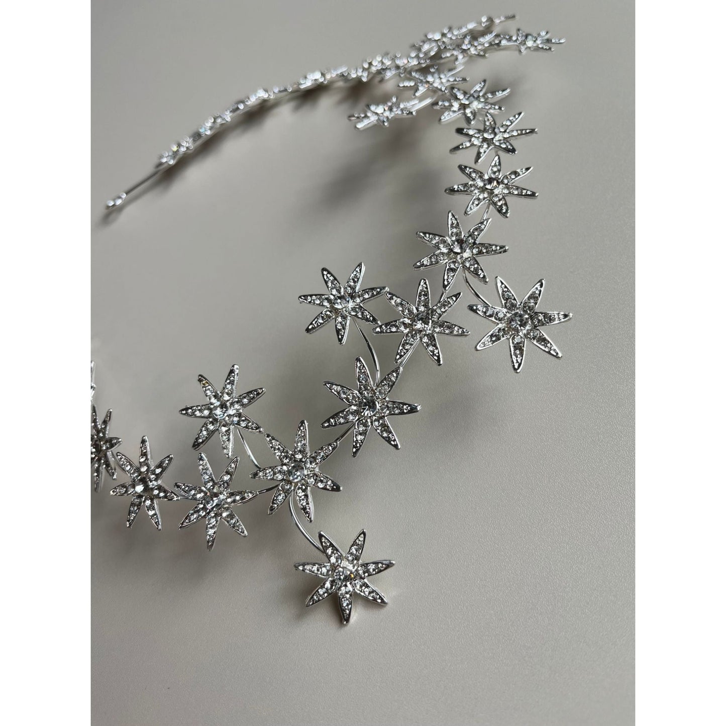 【ヘッドドレス】Abigail star ヘッドドレス ウェディング ブライダルアクセサリー [ AM-87 ]【結婚式 ヘアアクセサリー】