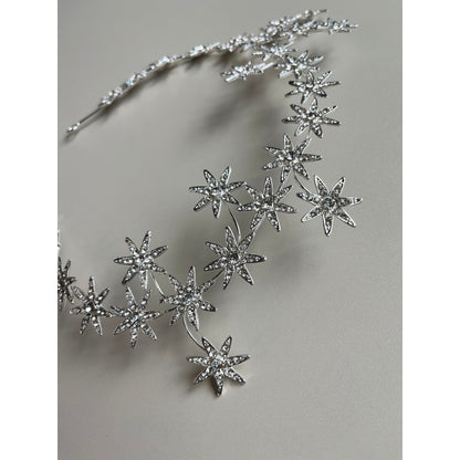 【ヘッドドレス】Abigail star ヘッドドレス ウェディング ブライダルアクセサリー [ AM-87 ]【結婚式 ヘアアクセサリー】