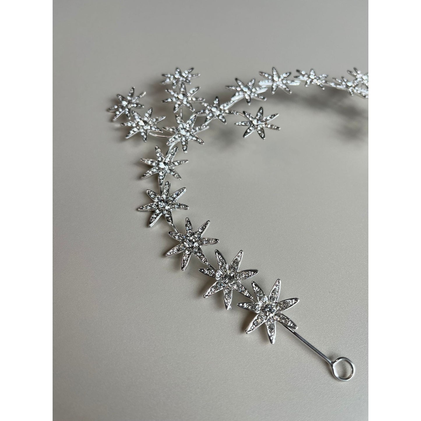 【ヘッドドレス】Abigail star ヘッドドレス ウェディング ブライダルアクセサリー [ AM-87 ]【結婚式 ヘアアクセサリー】