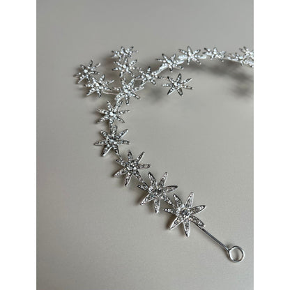 【ヘッドドレス】Abigail star ヘッドドレス ウェディング ブライダルアクセサリー [ AM-87 ]【結婚式 ヘアアクセサリー】