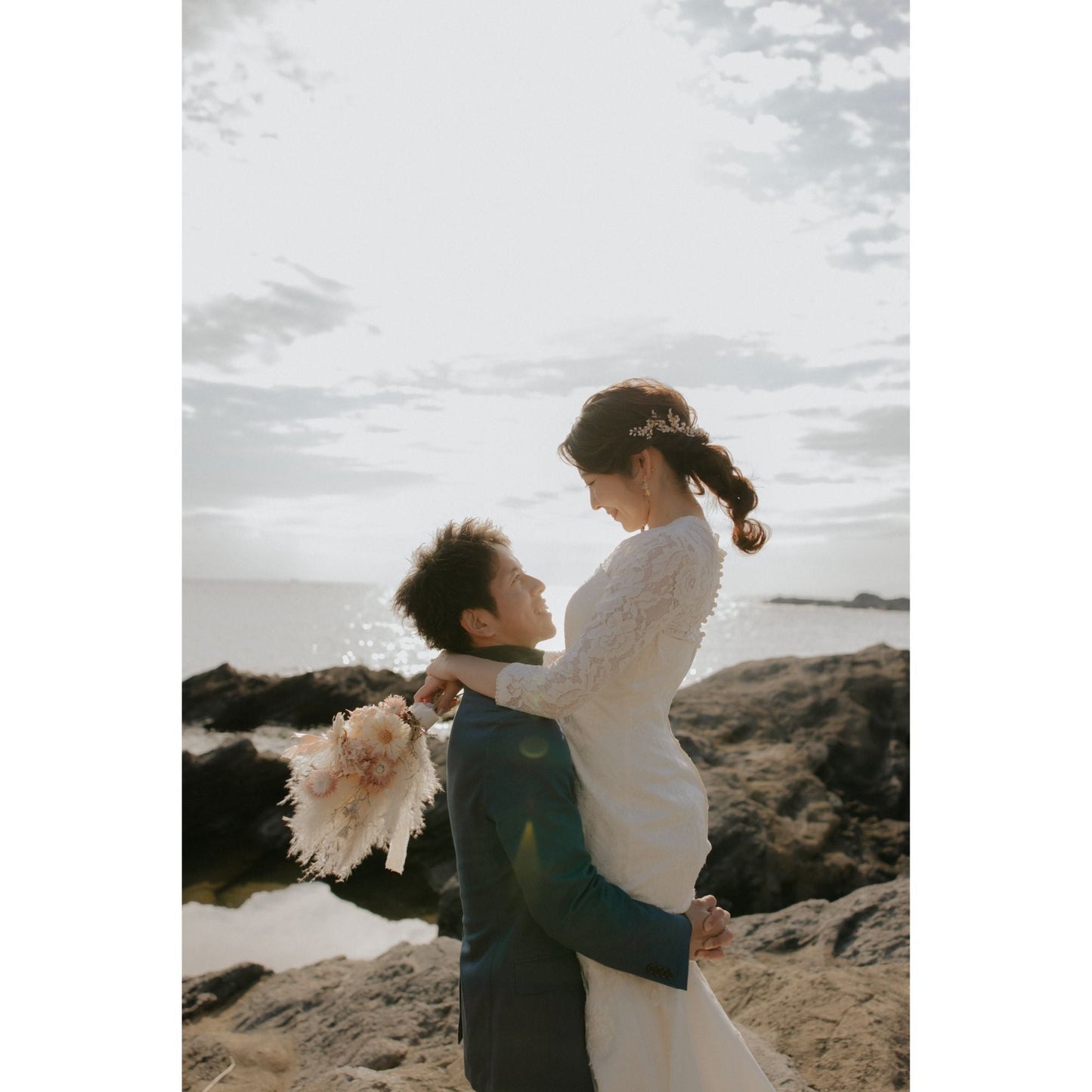 【ピアス・イヤリング】Brielle reef ブライダルアクセサリー ピアス / イヤリング ウェディング [ AM-96 ]【結婚式 ピアス イヤリング】