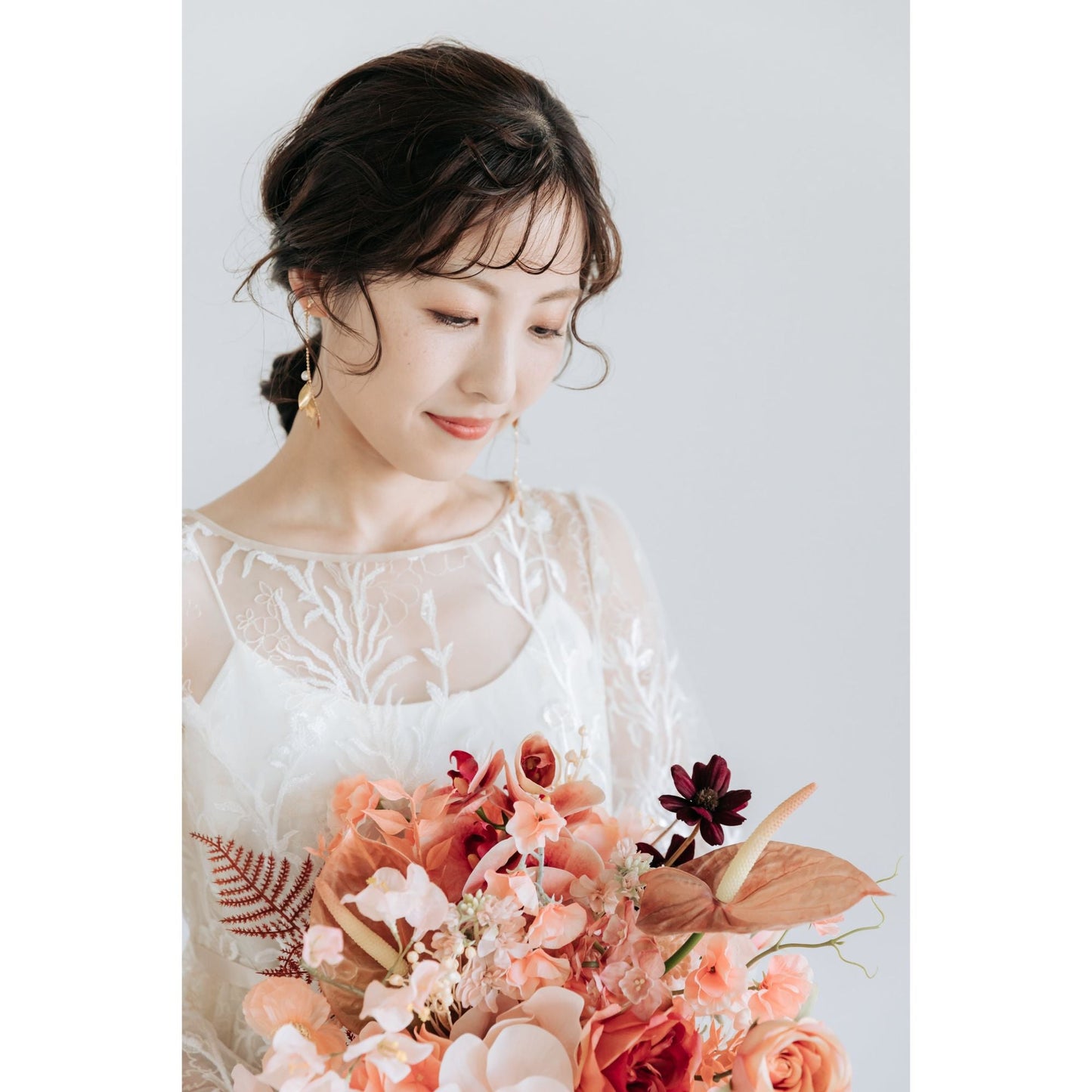 【ピアス・イヤリング】Brielle reef ブライダルアクセサリー ピアス / イヤリング ウェディング [ AM-96 ]【結婚式 ピアス イヤリング】