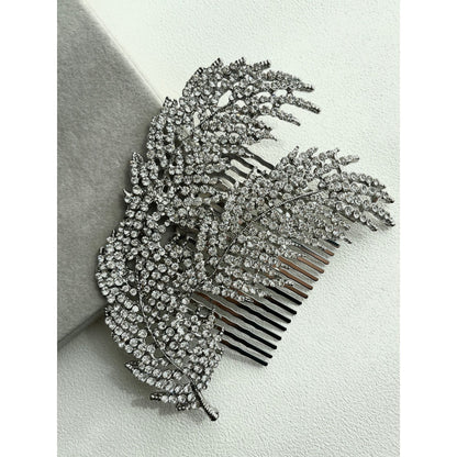 【ヘッドドレス】Julia wing ヘッドドレス ウェディング ブライダルアクセサリー [ AM-98 ]【結婚式 ヘアアクセサリー】