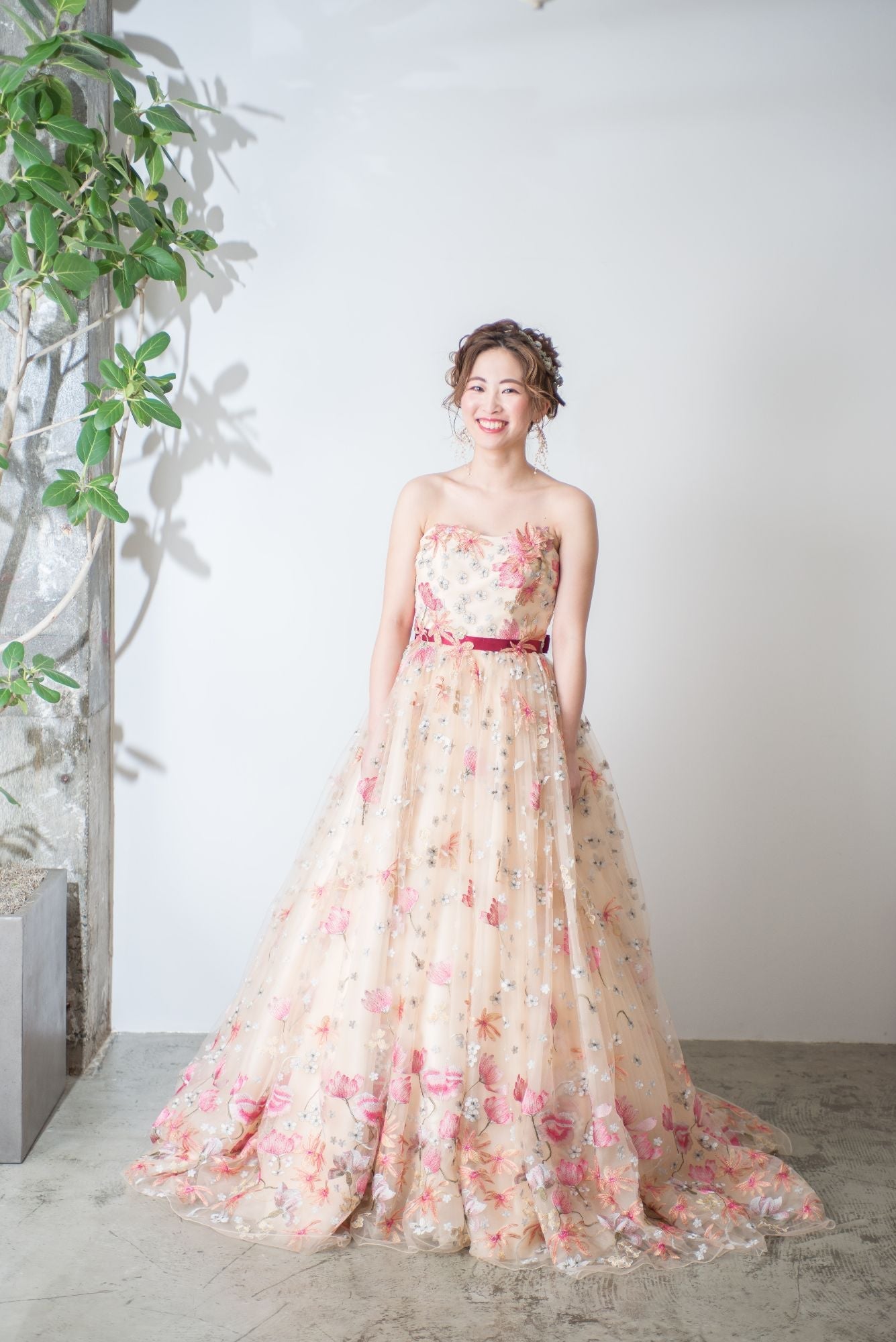 AN008 【結婚式 カラードレス レンタル】