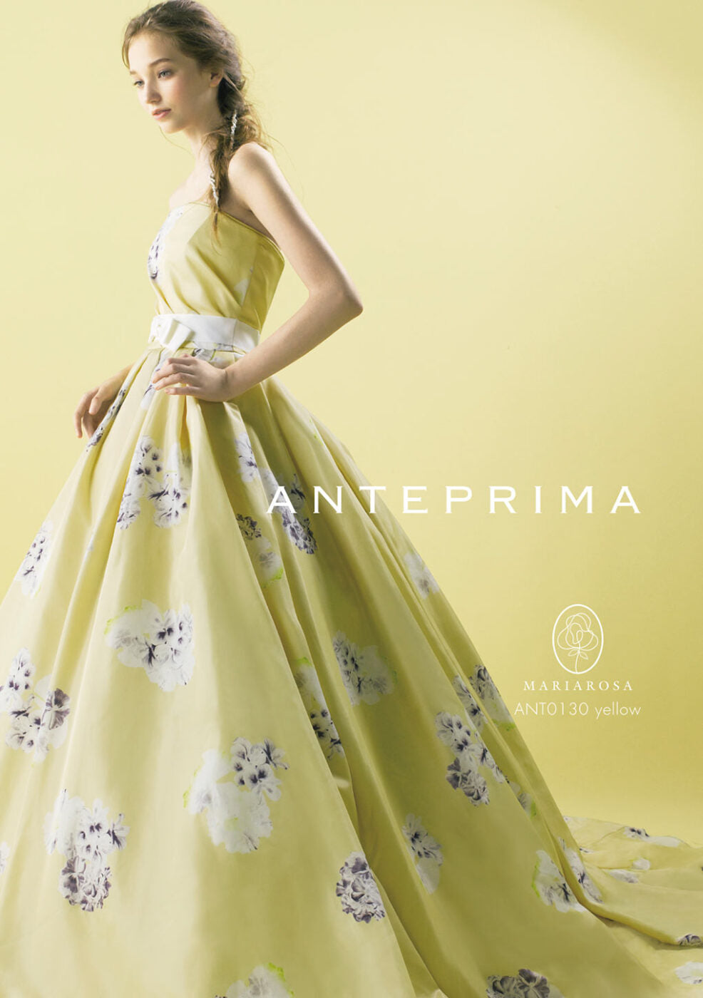 ANT0130ye【結婚式 カラードレス レンタル】