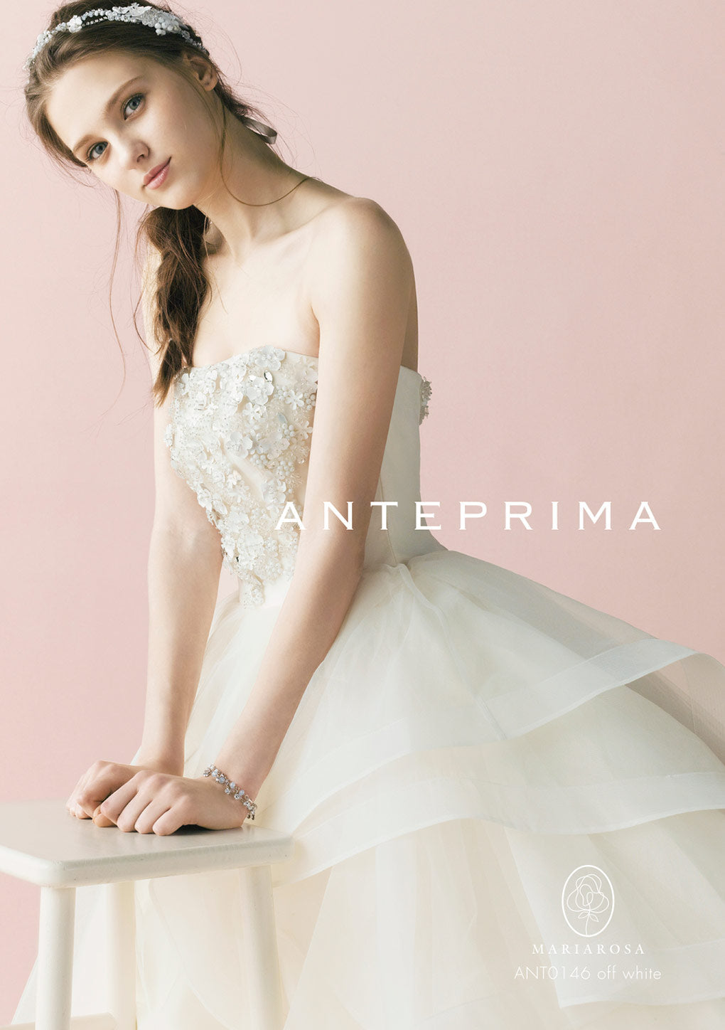 ANT0146ow【ウェディングドレス レンタル】