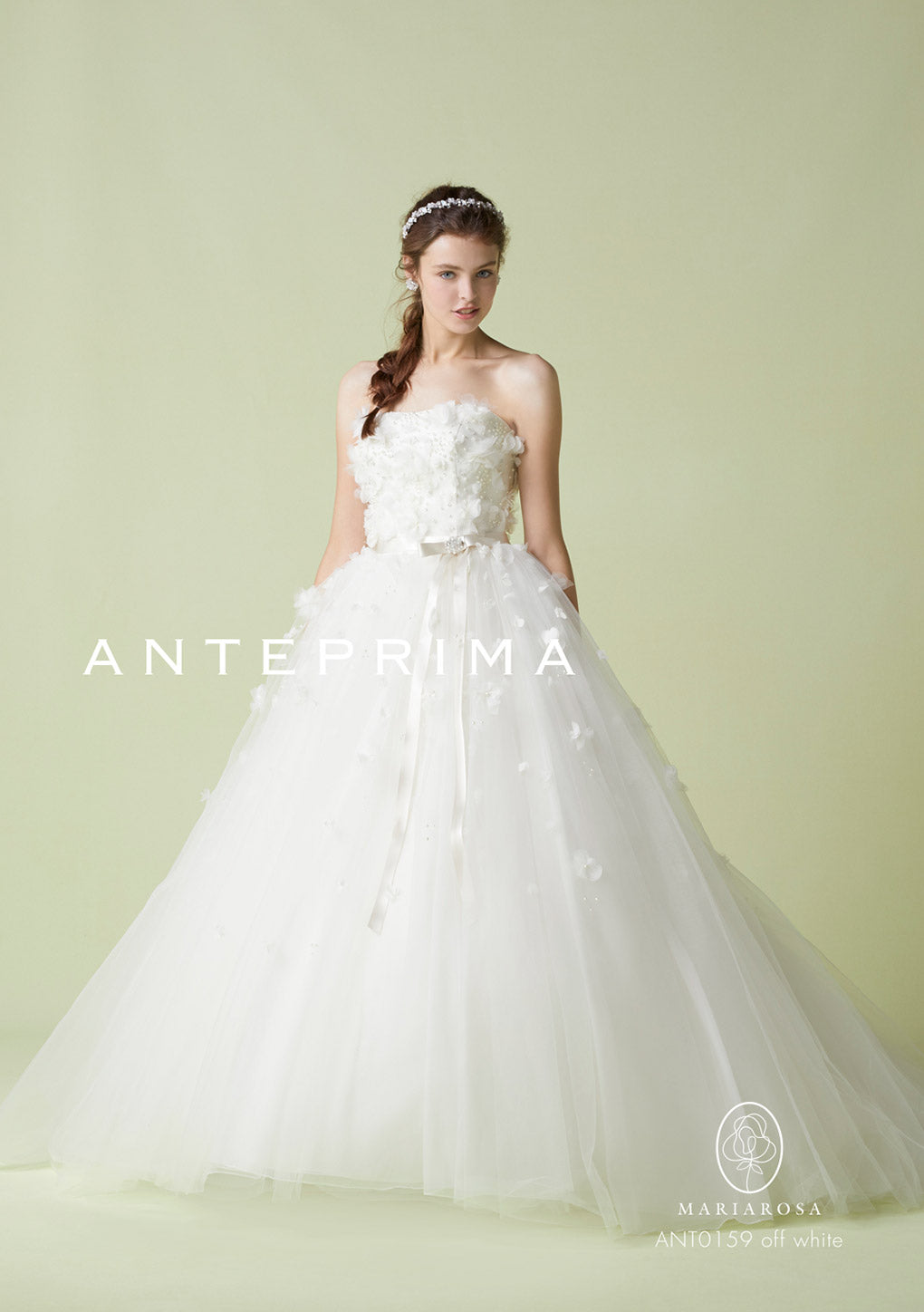ANT0159ow【ウェディングドレス レンタル】