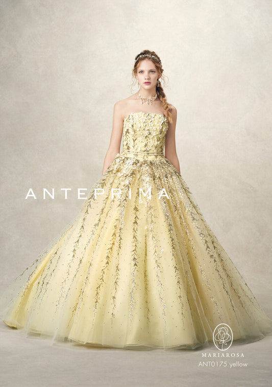 ANT0175ye【結婚式 カラードレス レンタル】