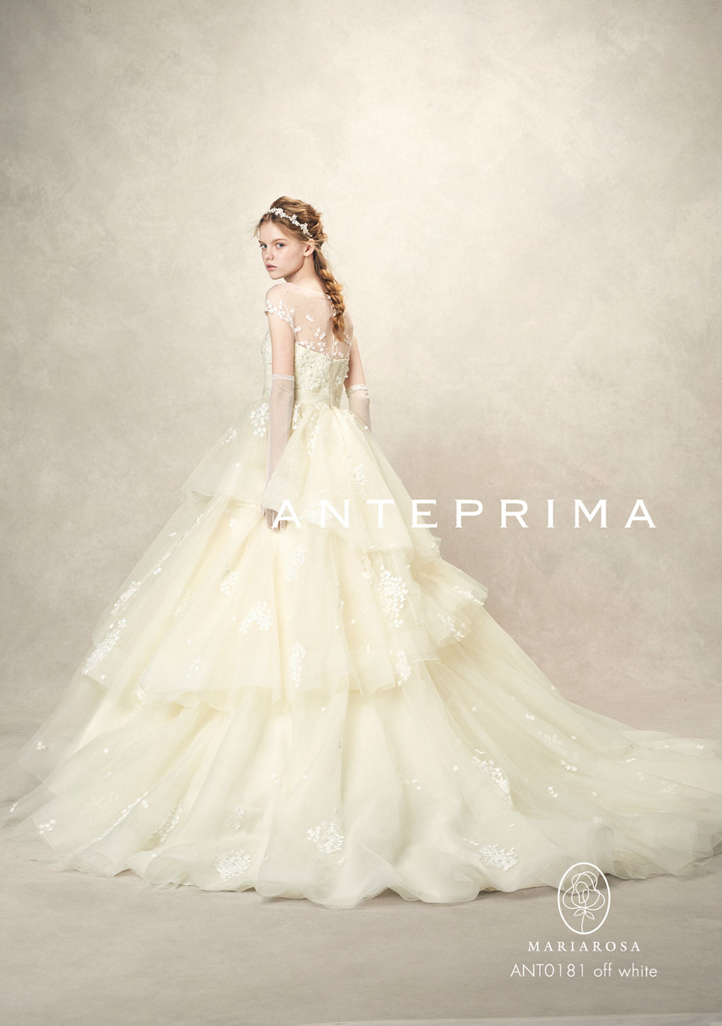 ANT0181ow【ウェディングドレス レンタル】