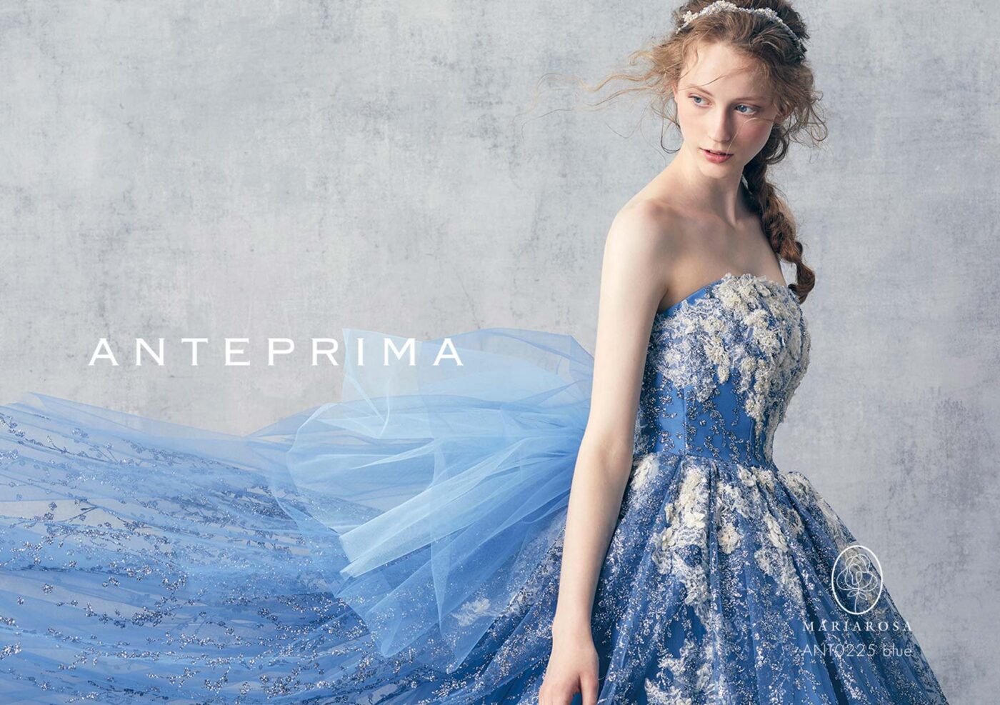 ANT0225_blue【結婚式 カラードレス レンタル】