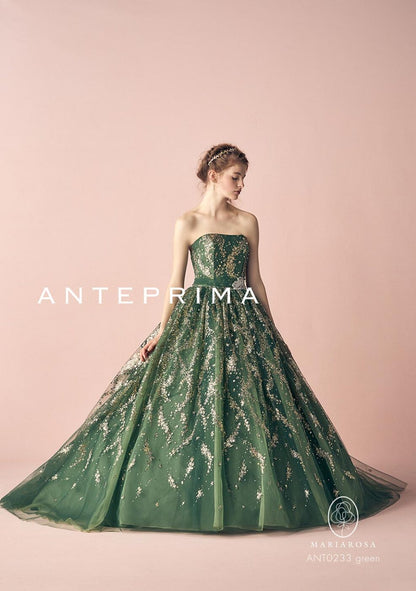 ANT0233_green【結婚式 カラードレス レンタル】