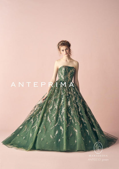 ANT0233_green【結婚式 カラードレス レンタル】