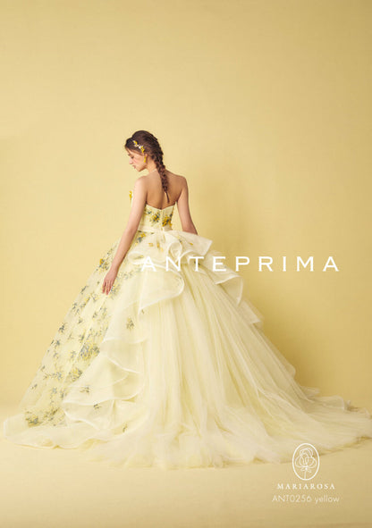 ANT0256_yellow【結婚式 カラードレス レンタル】