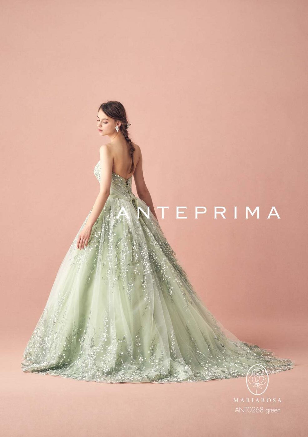 ANT0268_green【結婚式 カラードレス レンタル】