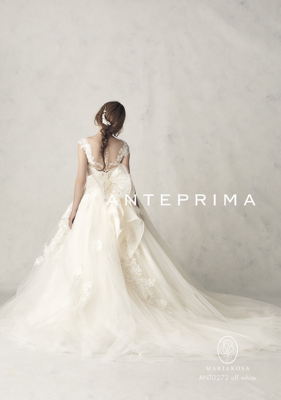ANT0272 offwhite【ウェディングドレス レンタル】