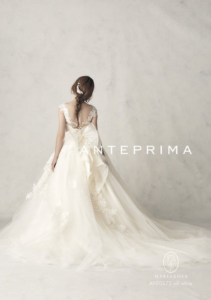 ANT0272 offwhite【ウェディングドレス レンタル】