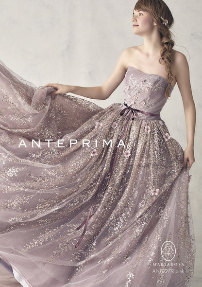 ANT0279 Pink【結婚式 カラードレス レンタル】