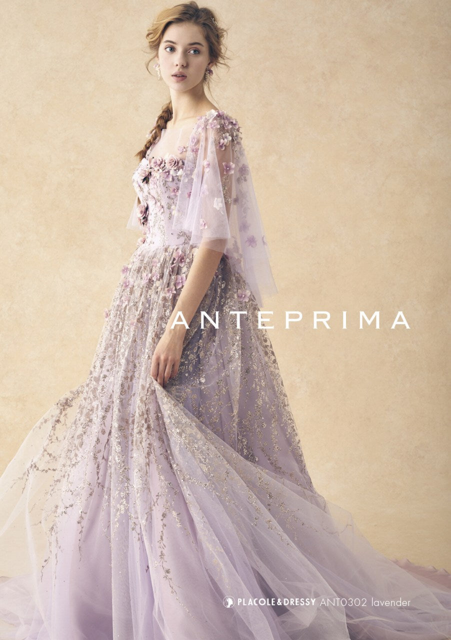 ANT0302_lavender【結婚式 カラードレス レンタル】