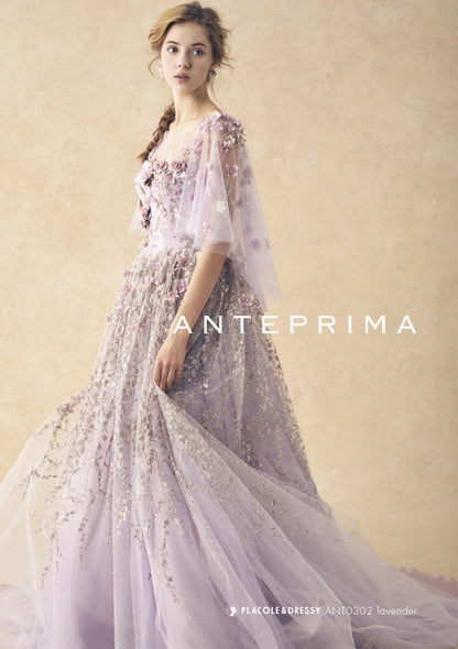 ANT0302_lavender【結婚式 カラードレス レンタル】