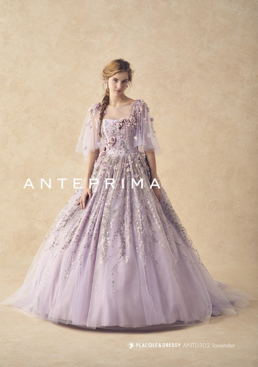 ANT0302_lavender【結婚式 カラードレス レンタル】