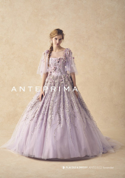 ANT0302_lavender【結婚式 カラードレス レンタル】