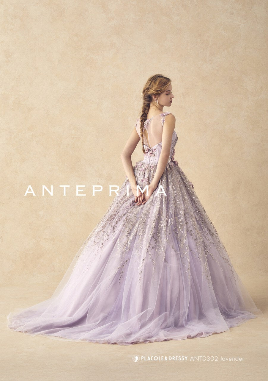 ANT0302_lavender【結婚式 カラードレス レンタル】