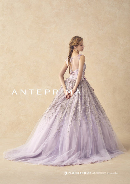 ANT0302_lavender【結婚式 カラードレス レンタル】
