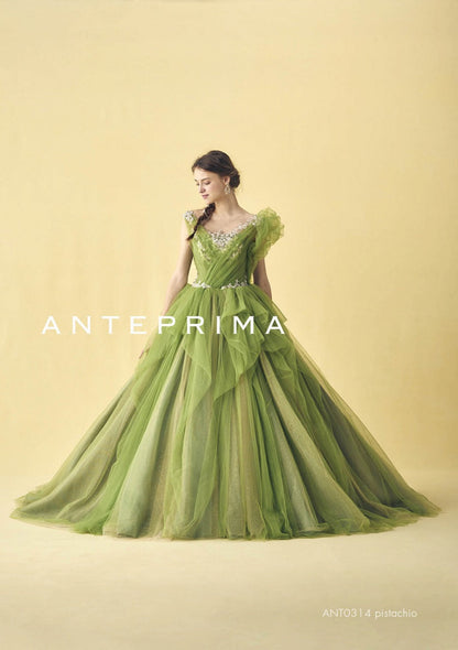 ANT0314_pistachio【結婚式 カラードレス レンタル】