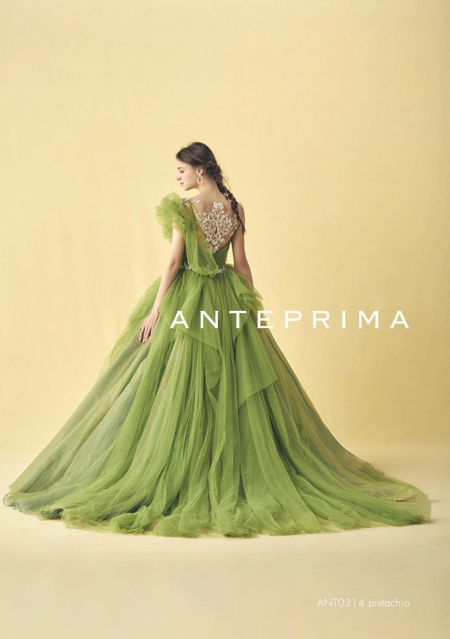 ANT0314_pistachio【結婚式 カラードレス レンタル】