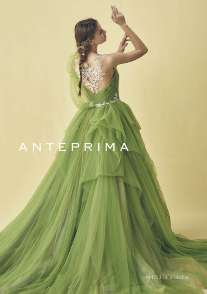 ANT0314_pistachio【結婚式 カラードレス レンタル】