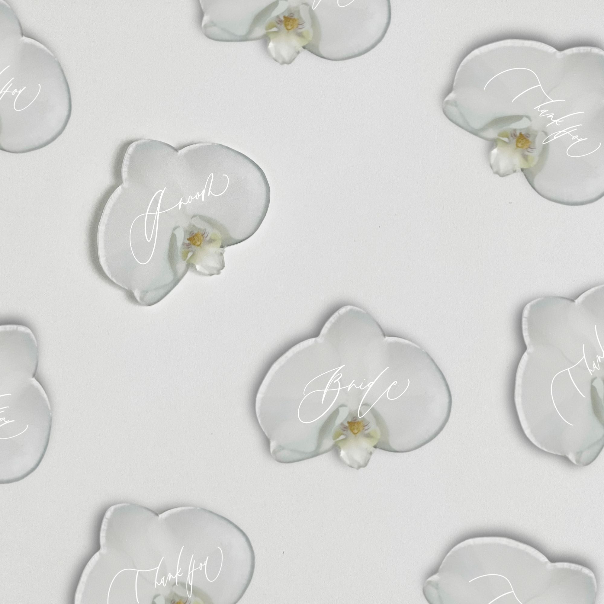 アクリル席札 結婚式 材料 アクリル席札10枚セット（結婚式・ネーム