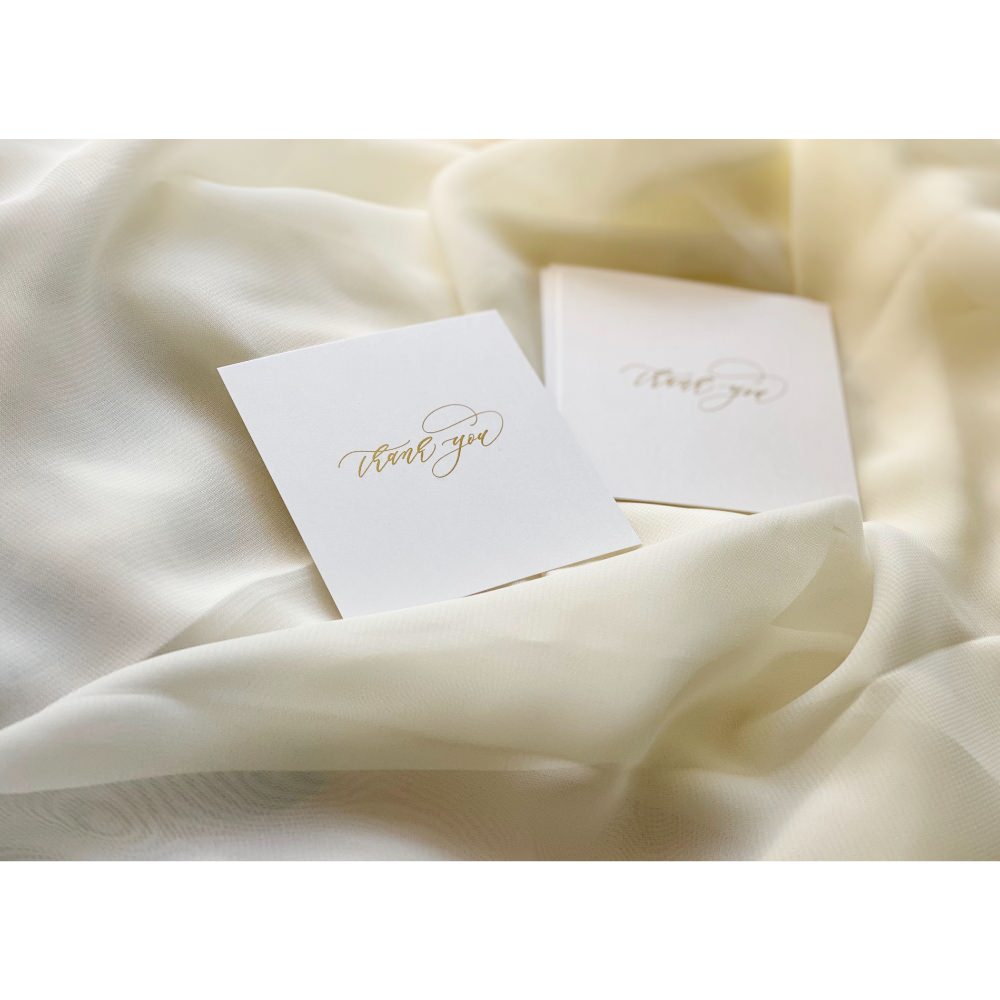 サンキューカード 【結婚式 挙式 披露宴 演出グッズ】