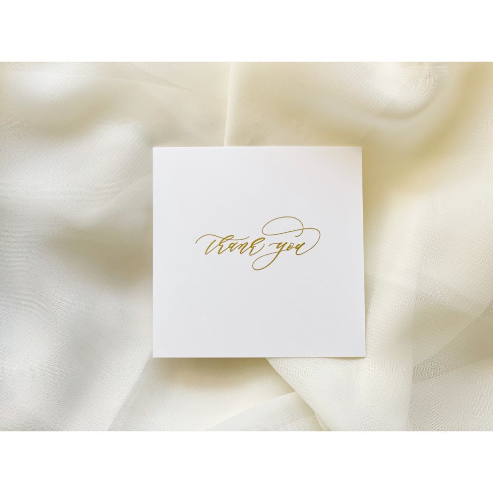サンキューカード 【結婚式 挙式 披露宴 演出グッズ】