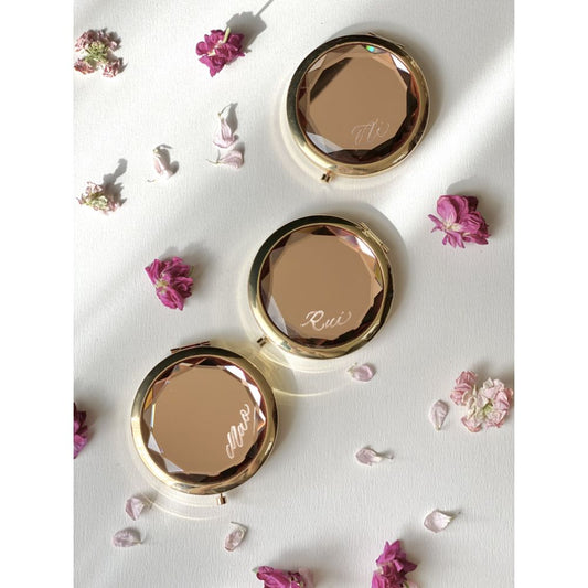 【結婚式 席札】コンパクトミラー席札【結婚式 ペーパー 席札】